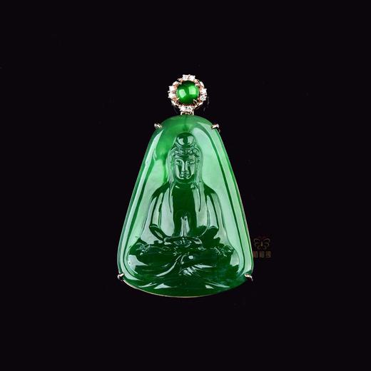 【慈悲】满绿观音挂坠-GZ2407023 商品图1