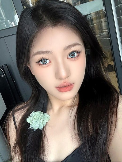 Kikicon旗下 ·月抛 雾中青&葡萄露 14.5mm白狮参考着色大直径｜2片 商品图4