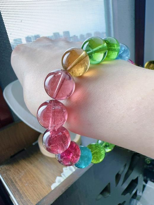 55.6g 13.2mm 碧玺手链 商品图2