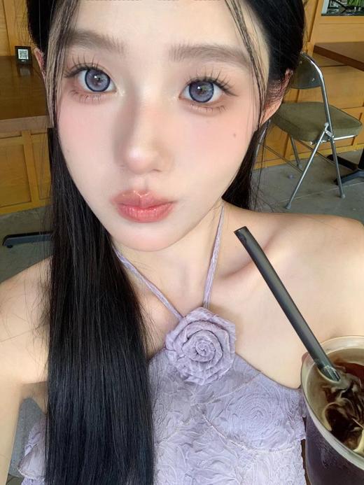 <月抛大直径>KIKICON-葡萄露-14.5mm【月抛 0-1000度 含525/575】 商品图1