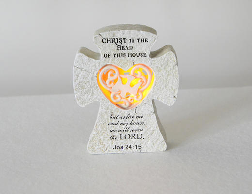 【夜灯家族】 纟巠 文金句 - 树脂雕塑-自带电池/ LED灯-桌摆 商品图4