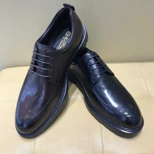 金利来皮鞋，商务正装款，简约大气，精选皱纹牛皮，久穿不易变形，发泡橡胶底，缓镇减压 商品图0