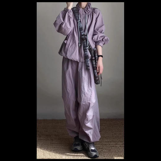 裁缝学苑AQ325运动套装纸样女装夏季防晒衣外套长裤两件套装样板 商品图4