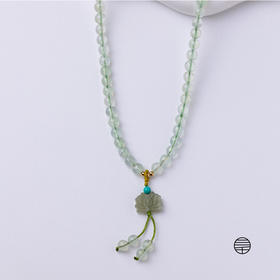 万物三千｜葡萄石如意多圈手链 项链  手串 礼品