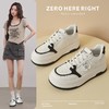 ZHR则则厚底小白鞋女2024新款夏季增高透气板鞋配裙子百搭休闲鞋 商品缩略图2