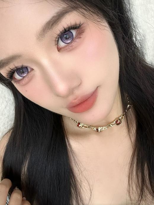 EggUncle Lens旗下 ·半年抛 柏林女巫&虚幻国度&绯色神域 ｜14.5mm白狮参考着色大直径   2片 商品图13