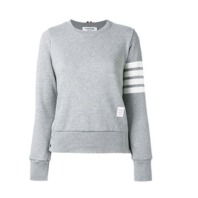 THOM BROWNE 汤姆·布朗 女士明星同款经典条纹时尚卫 FJT002A 00535