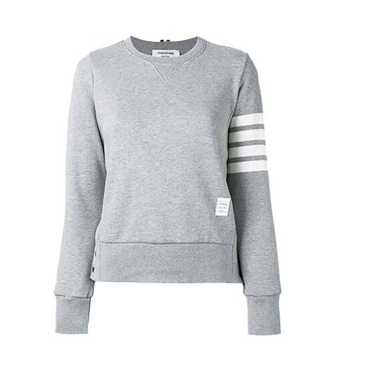 THOM BROWNE 汤姆·布朗 女士明星同款经典条纹时尚卫 FJT002A 00535 商品图0