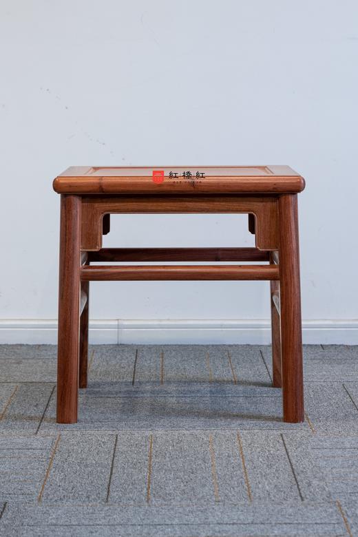 红桥红  家具严选  缅甸花梨（大果紫檀）【 81圆包圆四抽休闲桌 五件套】 商品图5