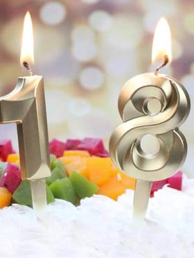 烤爱·数字蜡烛·蛋糕配件