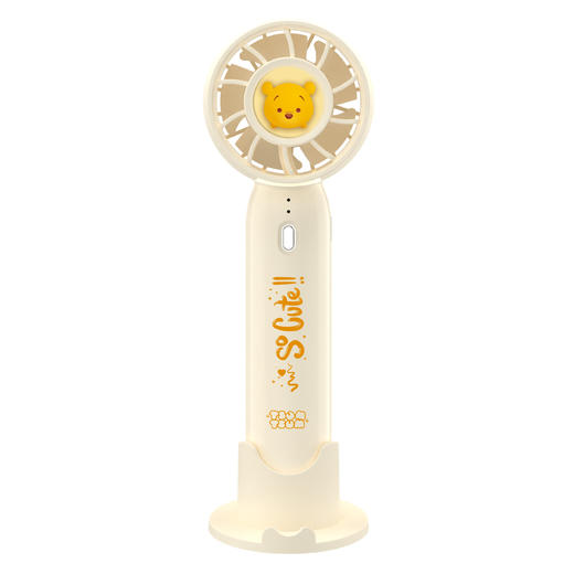 【3档大容量！不易断电】暑气难当，让我为你解热，草莓熊维尼与涡轮大风扇，瞬间让你感受清凉，这款Disney风扇还能随身携带，舒适凉爽怡人心！ 商品图5
