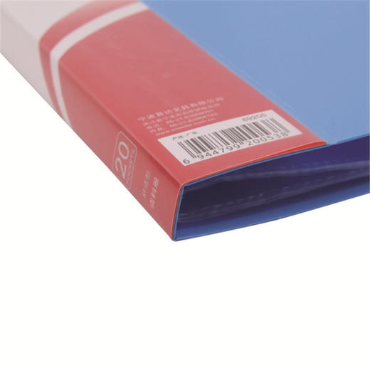 易达Esselte资料册 文件夹 透明插页 多层办公用品活页袋试卷学生用A4 20页X2件 商品图2