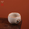 龙泉问鼎彩绘哥窑晴雪杯（吾园趣深） 商品缩略图1