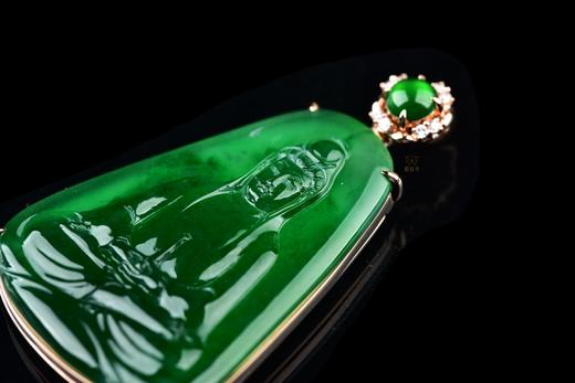 【慈悲】满绿观音挂坠-GZ2407023 商品图2