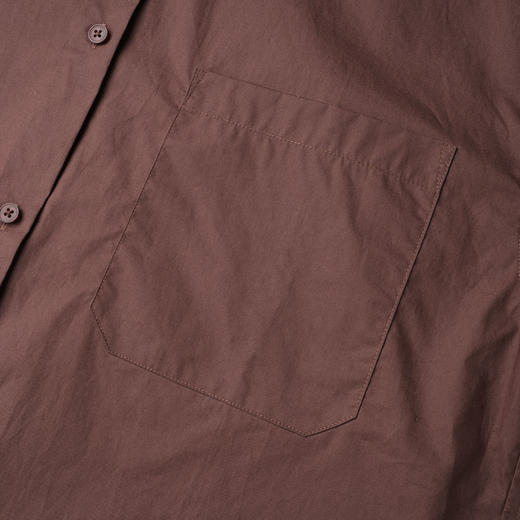 ROMI STUDIO “法式优雅” 100%纸感棉亲肤透气宽松衬衣 24SST992 商品图3