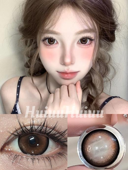 <月抛大直径>KIKICON-落日繁花-14.5mm【月抛 0-1000度 含525/575】 商品图0