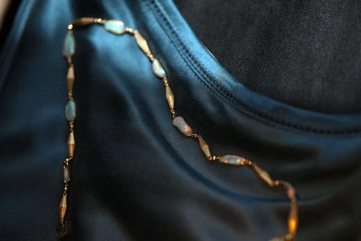 月桂枝 ｜水晶欧珀项链 商品图1