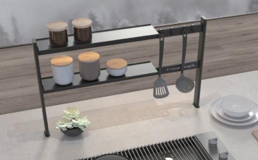 全铝合金台上沥水、收纳系统 商品图8