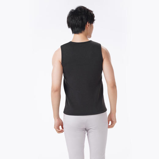 都市丽人都市锋尚保暖衣强暖单件背心天丝德绒复合绒厚男士保暖衣保暖背心FWT4A4 商品图3