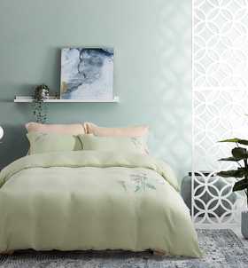 【远梦】空气棉绣花床单四件套