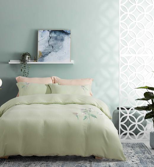 【远梦】空气棉绣花床单四件套 商品图0