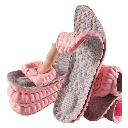 【久站不累脚！软弹舒适】女用可爱鞋垫防臭透气吸汗运动减震跑步超软久站防痛踩屎感不累脚，艾草防臭，去异味。ry 商品图4