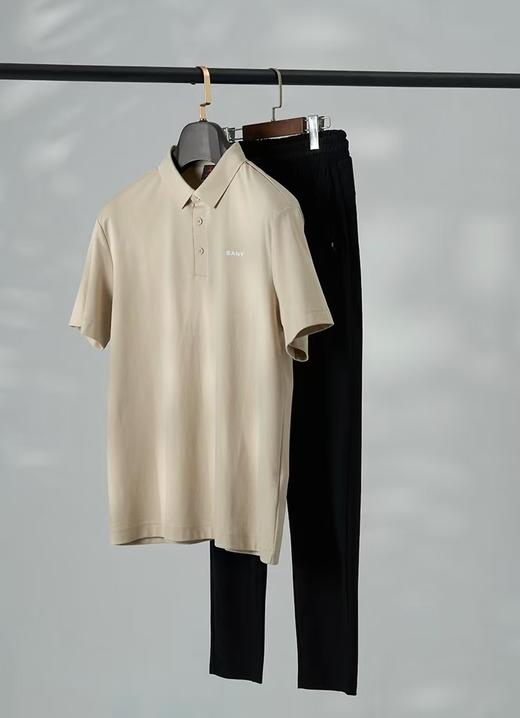 SANY翻领T恤310C-杏色 商品图1