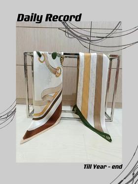 4F 艾铂蓝 中方巾