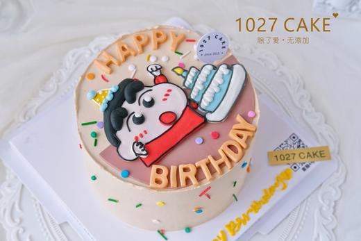 1027CAKE | 蜡笔小新 手绘蛋糕 商品图1