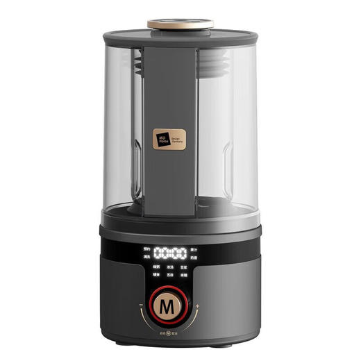 【小家电】米技（Miji Home）米技生活破壁机家用多功能柔音豆浆机 PB-L1619 灰色 HF 商品图1