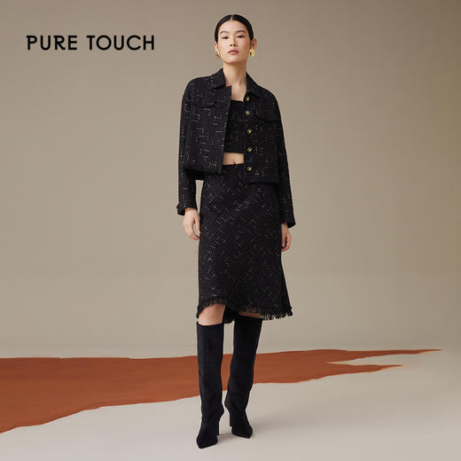 pure touch女士小香风短外套1344243352 商品图1