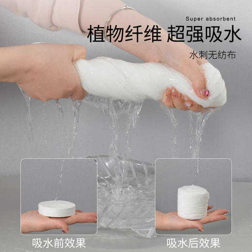 「加大加厚款」卡尤德压缩浴巾 旅行出差单包压缩一次性珍珠纹加厚吸水居家布艺大浴巾 商品图3