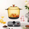 【小家电】米技生活（Miji Home）多功能锅玻璃电煮锅 琥珀色 ECE-GS30 HF 商品缩略图5