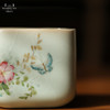 问鼎汝瓷鼎峰系列天青青方杯（花卉） 商品缩略图4