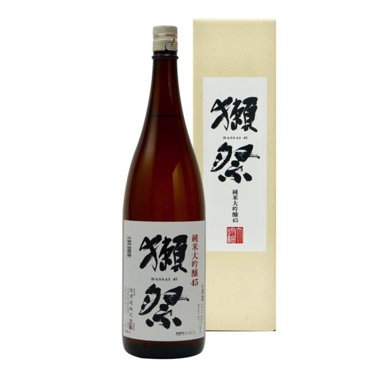 DASSAI 獭祭 纯米大吟酿 四割五分 720ml/1800ml【纸盒装】多规格 商品图1