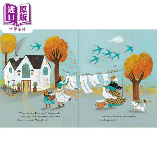 【中商原版】帕拉斯托的季节 Rashin Kheiriyeh The Seasons of Parastoo 英文原版 儿童绘本 图画故事书 精装精品绘本 进口 商品图2