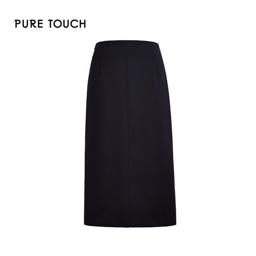 pure touch黑色百搭修身包臀半裙1350243356 商品图4