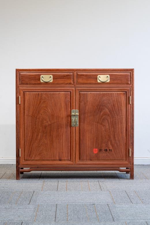 红桥红  家具严选  缅甸花梨（大果紫檀）【98两抽 餐边柜】 商品图0