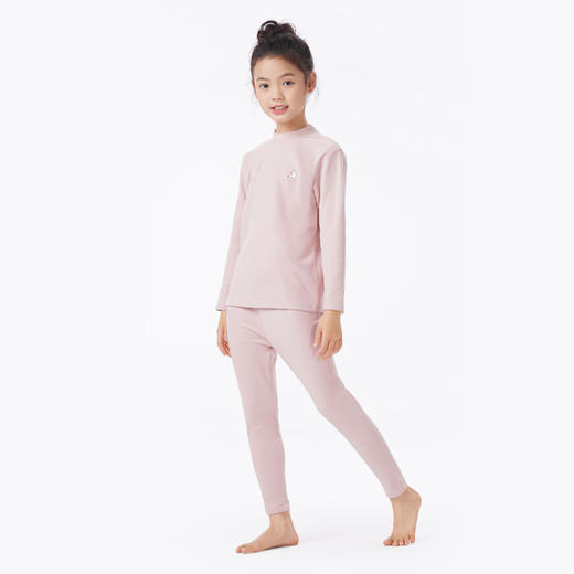 都市丽人眯雅佳保暖衣舒暖套装暖肤绒3.0中厚童装儿童保暖衣套装JWT9A3 商品图11