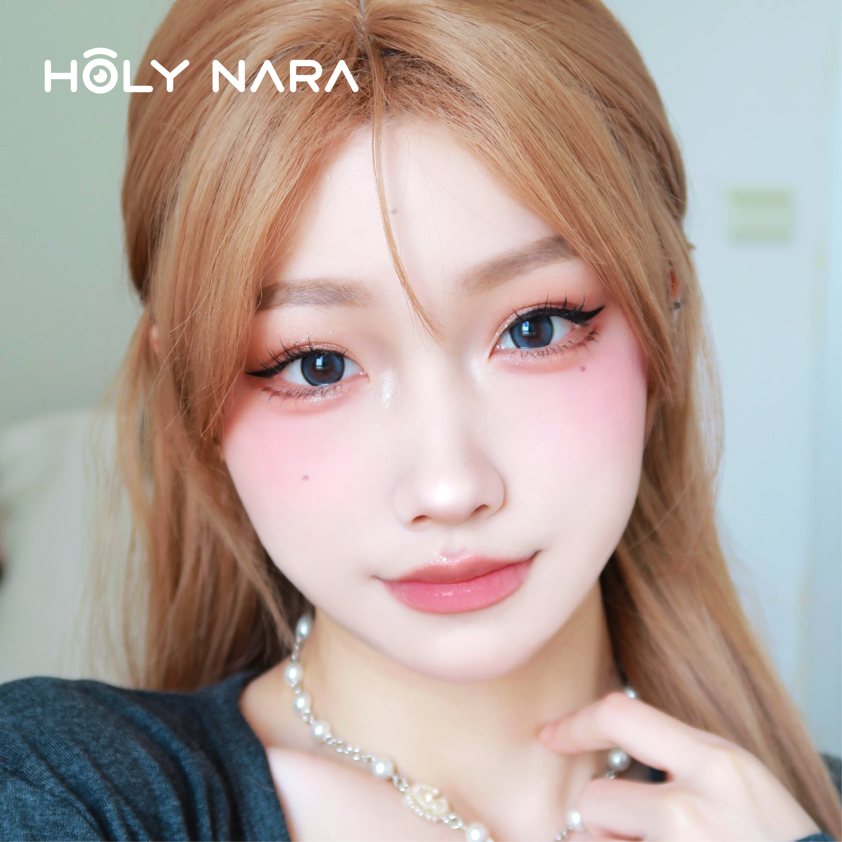 【日抛】Holy Nara  水呼吸 灰/棕 直径：14.2mm  含水量43%（日抛10片/盒 不同度数请拍两盒）