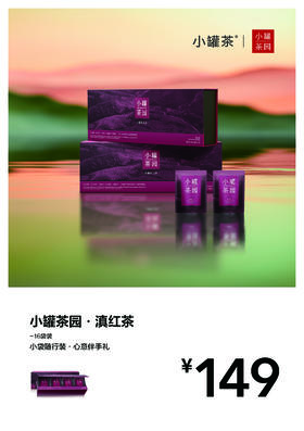 小罐茶园滇红茶16袋装