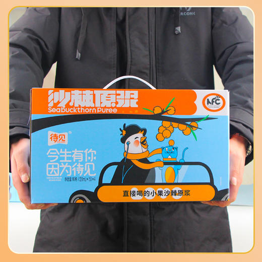 ²【没有被提取沙棘油的沙棘原浆】口感丰富 黄酮丰富 有条装和瓶装两个组合可选 HM02-CRMM-SXSJ 商品图4