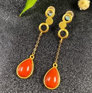 南红耳饰 商品图0