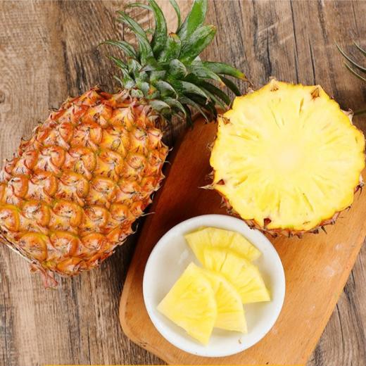 [最农公社]海南金钻凤梨5斤9斤中果大果细嫩爆汁凤梨非菠萝 商品图5