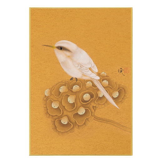 硬卡纸【满10张即送精美礼盒收藏套装】楮笺加厚 手工镶金包边，大小两种尺寸多色可选，全熟纸书画皆宜（工笔花鸟人物，传统山水，写意。书法楷书行草佳）入纸吃墨不卡纸 | 一艺之间 火热爆款文房推荐纸 商品图1