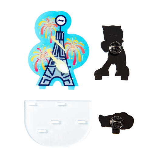 【“昱”熠生辉】乒乓球系列组合徽章AQAU101-4 商品图4