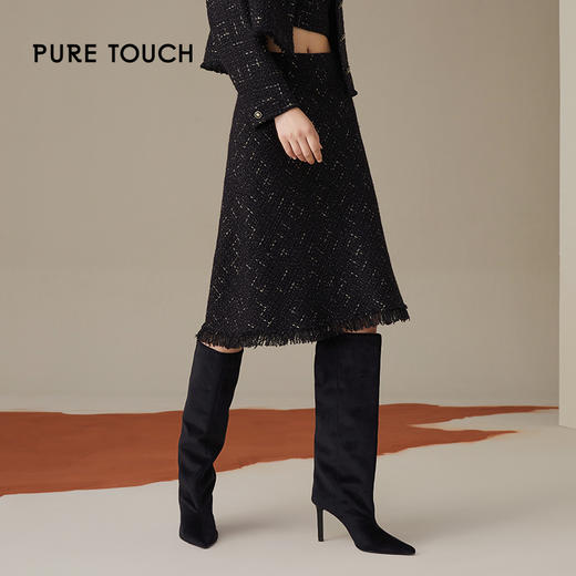 pure touch女士小香风半裙1350243362 商品图3