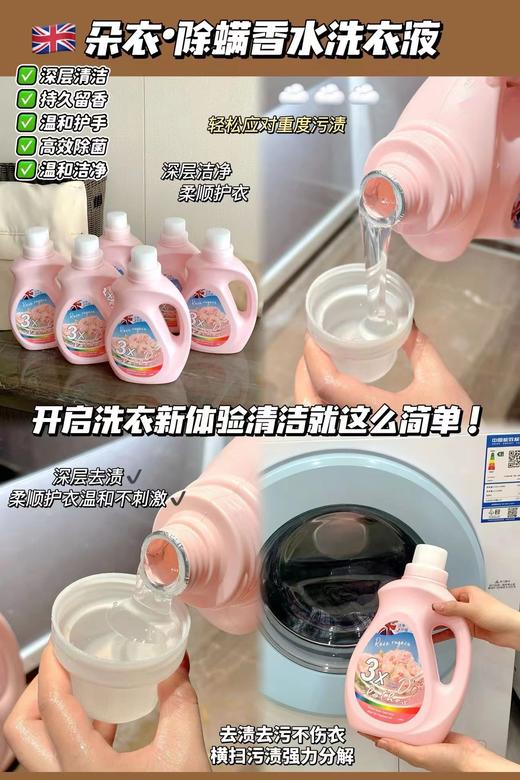新包装英国南堡·朵衣除螨香水洗衣液 商品图4