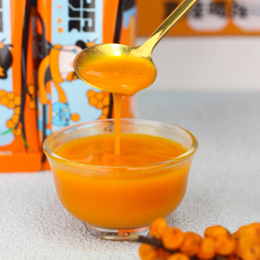 ²【没有被提取沙棘油的沙棘原浆】口感丰富 黄酮丰富 有条装和瓶装两个组合可选 HM02-CRMM-SXSJ 商品图2