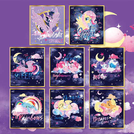 卡游 小马宝莉-G4亚克力色纸-SWEET DREAMKAYCYH-G4ACP-SD001 商品图5